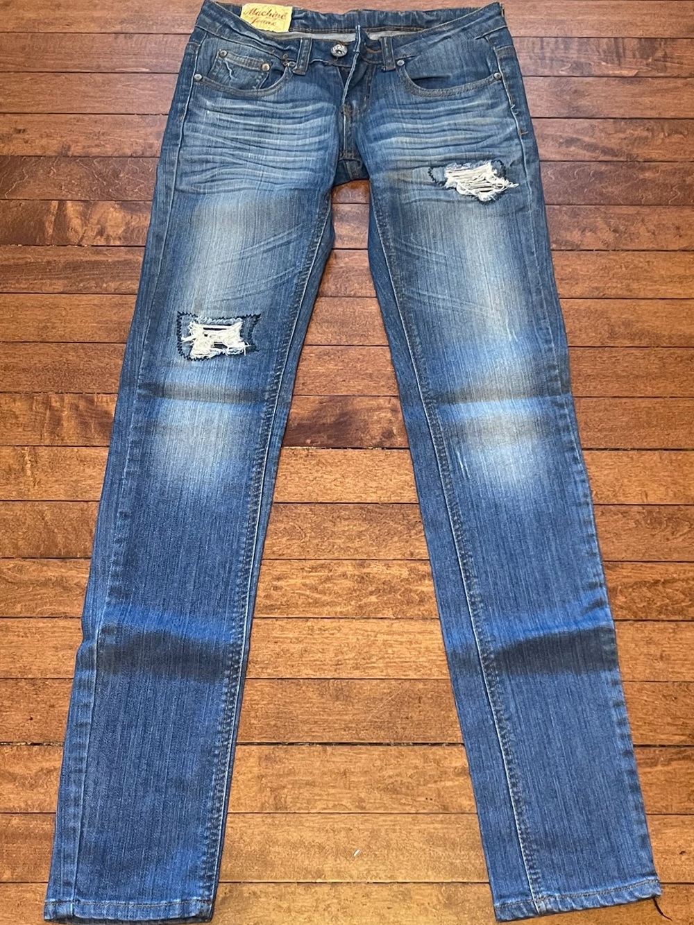 Y2K Vintage Machine straight leg low rise jeans size 25